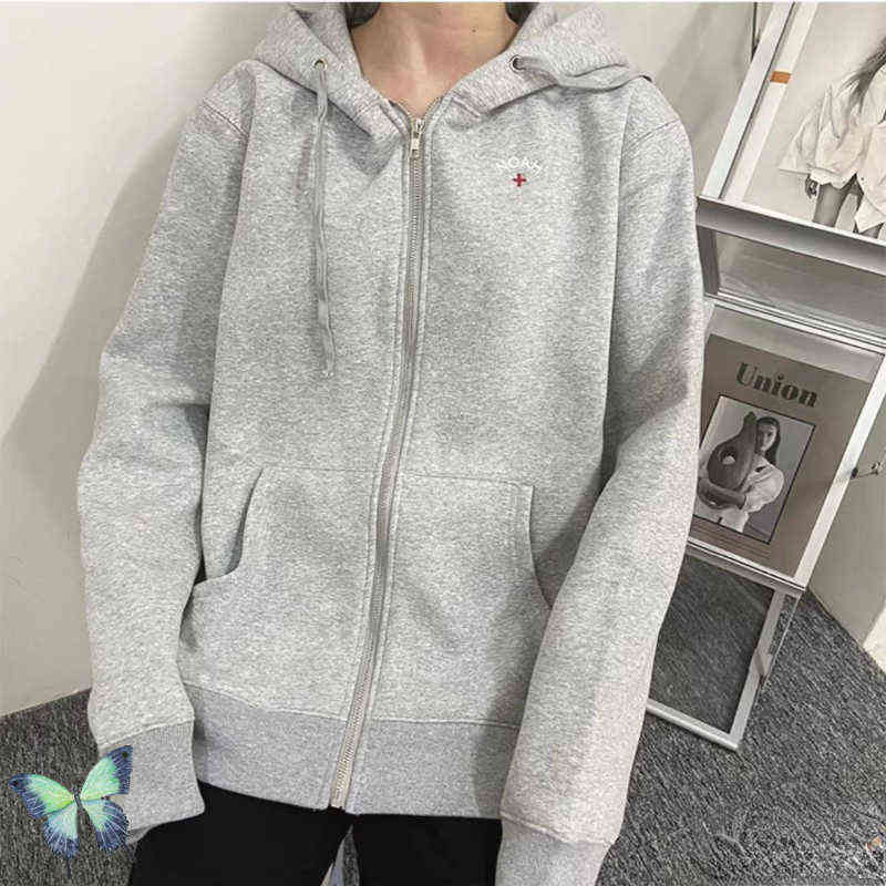 Men's Hoodies Sweatshirts NOAH Rose Embroidered Hoodie Sweatshirt Oversize Men Women Hooded Sweatshirts T220825