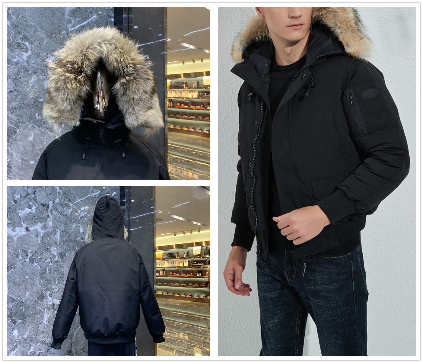 Men women Winter Designer Down Jacket Real Wolf Fur Hooded Thickening Warm Sports Coat Windproof Waterproof parker coats Mens bomber jackets Classic Parkas, Photo style and color
Men women Winter Designer Down Jacket Real Wolf Fur Hooded Thickening Warm Sports Coat Windproof Waterproof parker coats Mens bomber jackets Classic Parkas, Photo style and color