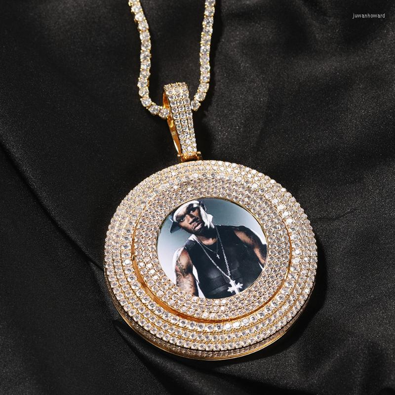 Chains Uwin Po Pendant Necklace Full Iced Out Spinning Cubic Zirconia Custom Memory Chain Engraved Name Hiphop JewelryChains
Chains Uwin Po Pendant Necklace Full Iced Out Spinning Cubic Zirconia Custom Memory Chain Engraved Name Hiphop JewelryChains