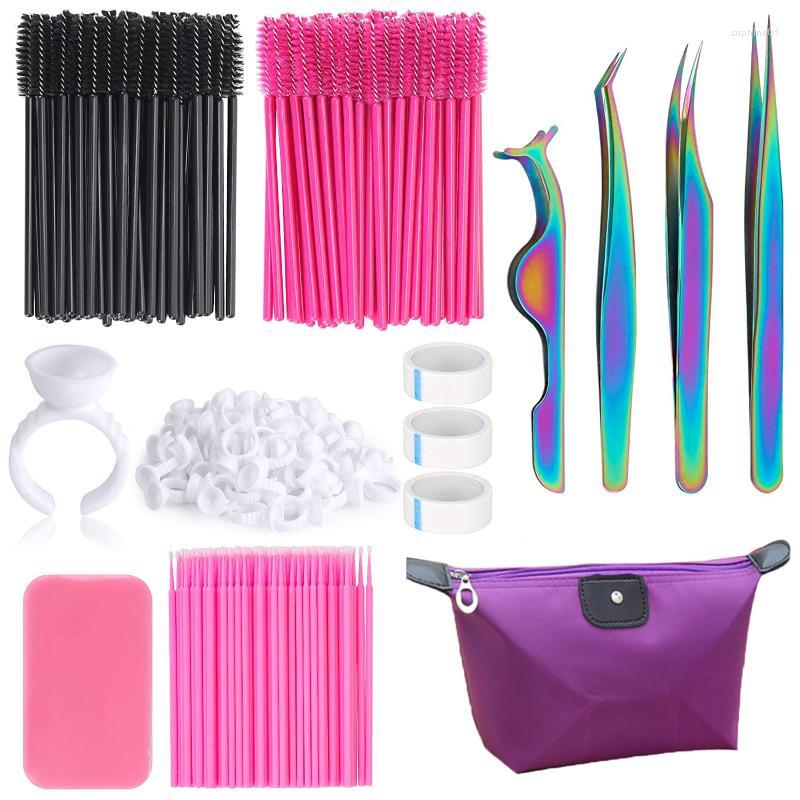 Makeup Sets Eyelash Extension Supplies Kit Precision Tweezers Set Micro Brush Tape Glue Ring Mascara Wands Applicator For Eyelashes Tool
Makeup Sets Eyelash Extension Supplies Kit Precision Tweezers Set Micro Brush Tape Glue Ring Mascara Wands Applicator For Eyelashes Tool