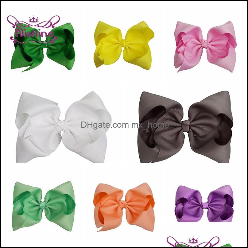 Hair Accessories Childrens Solid Color Grosgrain Ribbon Bowknot Hairpcute Handmade Bows Duckbill Clip Baby Headwear Sweet Drop Delive Dhvpr, As shown
Hair Accessories Childrens Solid Color Grosgrain Ribbon Bowknot Hairpcute Handmade Bows Duckbill Clip Baby Headwear Sweet Drop Delive Dhvpr, As shown