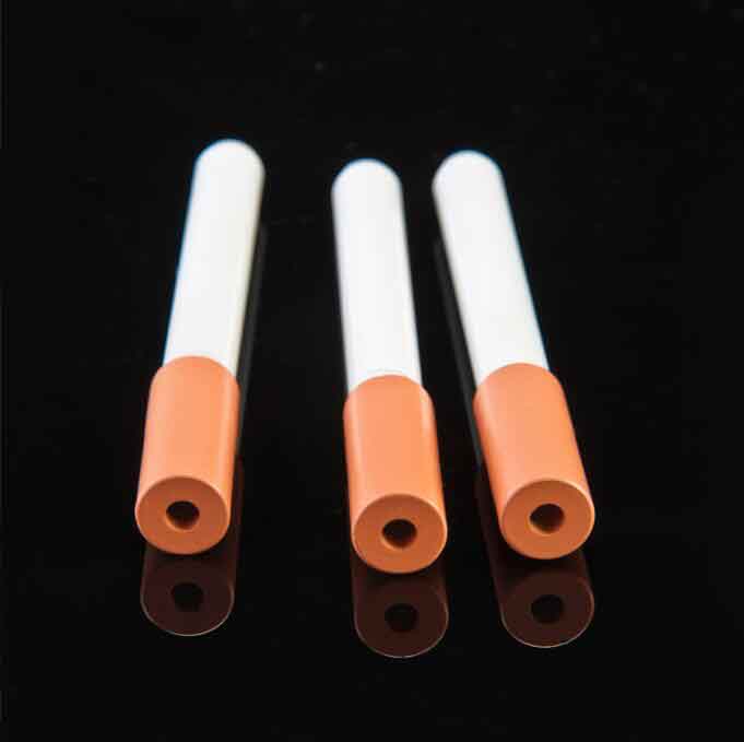 Spring Cigarette Shape Smoking Pipes 80mm Aluminium Alloy Metal Pipe One Hitter Bat Dugout Pipe Snuff Snorter Holder Accessories 2 Styles
Spring Cigarette Shape Smoking Pipes 80mm Aluminium Alloy Metal Pipe One Hitter Bat Dugout Pipe Snuff Snorter Holder Accessories 2 Styles