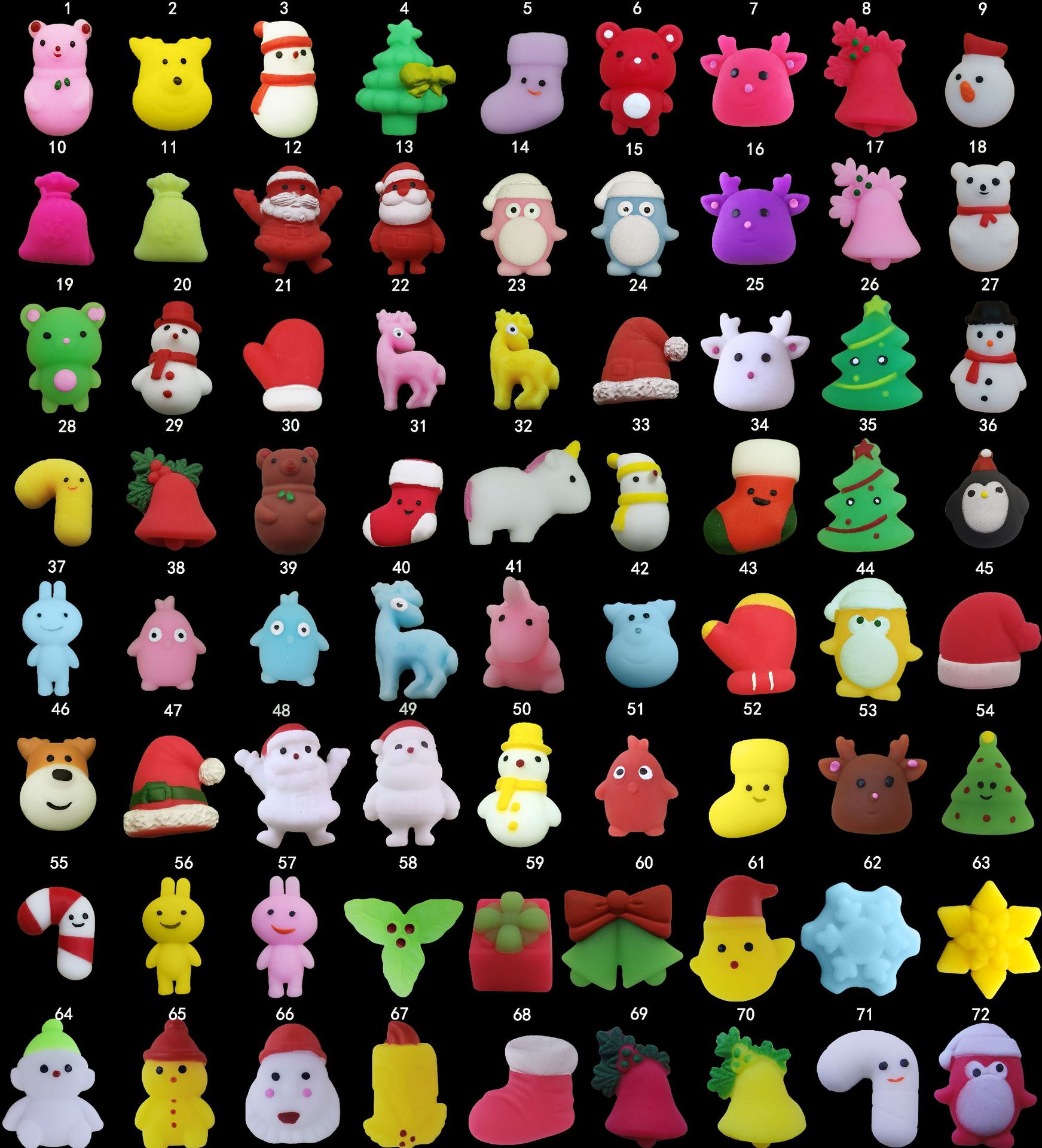 New toy Christmas Kneading Bands Cute Pets Vent Animals Decompression Cute Dumplings Toys Manufacturers Wholesale
New toy Christmas Kneading Bands Cute Pets Vent Animals Decompression Cute Dumplings Toys Manufacturers Wholesale