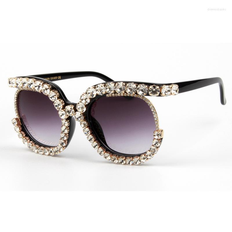 Sunglasses Trend Diamond Women's Personalized Half Frame Handmade Crystal SunglassesSunglasses
Sunglasses Trend Diamond Women's Personalized Half Frame Handmade Crystal SunglassesSunglasses
