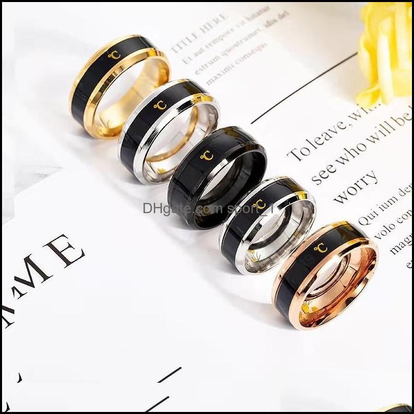 Band Rings Smart Sensor Body Temperature Ring Stainless Steel Fashion Display Real-Time Test Finger Drop Delivery 2021 Jewelry Sport1 Dhiba
Band Rings Smart Sensor Body Temperature Ring Stainless Steel Fashion Display Real-Time Test Finger Drop Delivery 2021 Jewelry Sport1 Dhiba