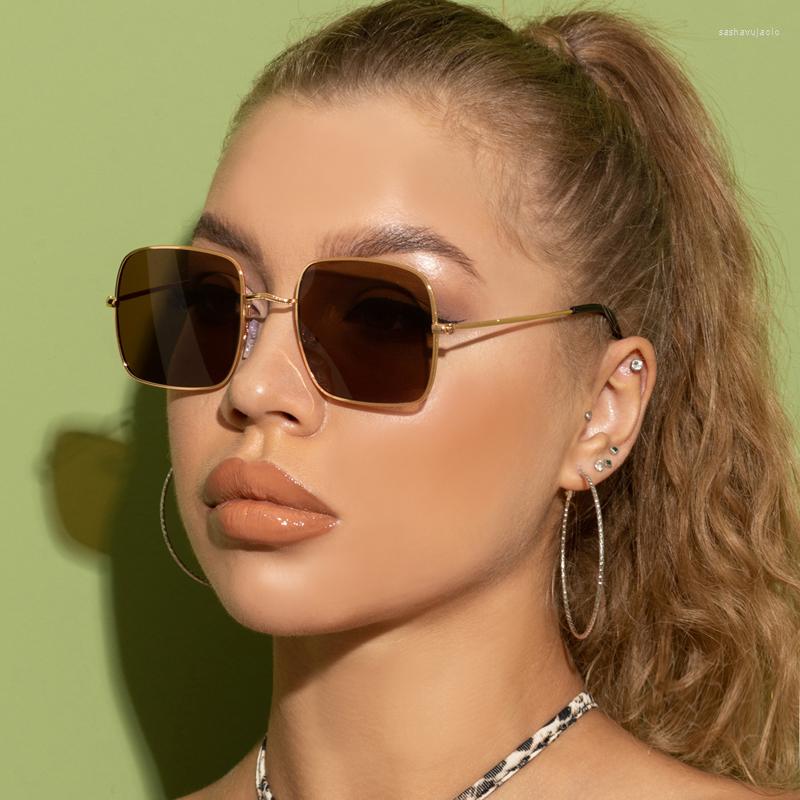 Sunglasses Shield Women Brand Designer Sqaure Metal Retro Sun Glasses For Vintage Female Black OculosSunglasses
Sunglasses Shield Women Brand Designer Sqaure Metal Retro Sun Glasses For Vintage Female Black OculosSunglasses