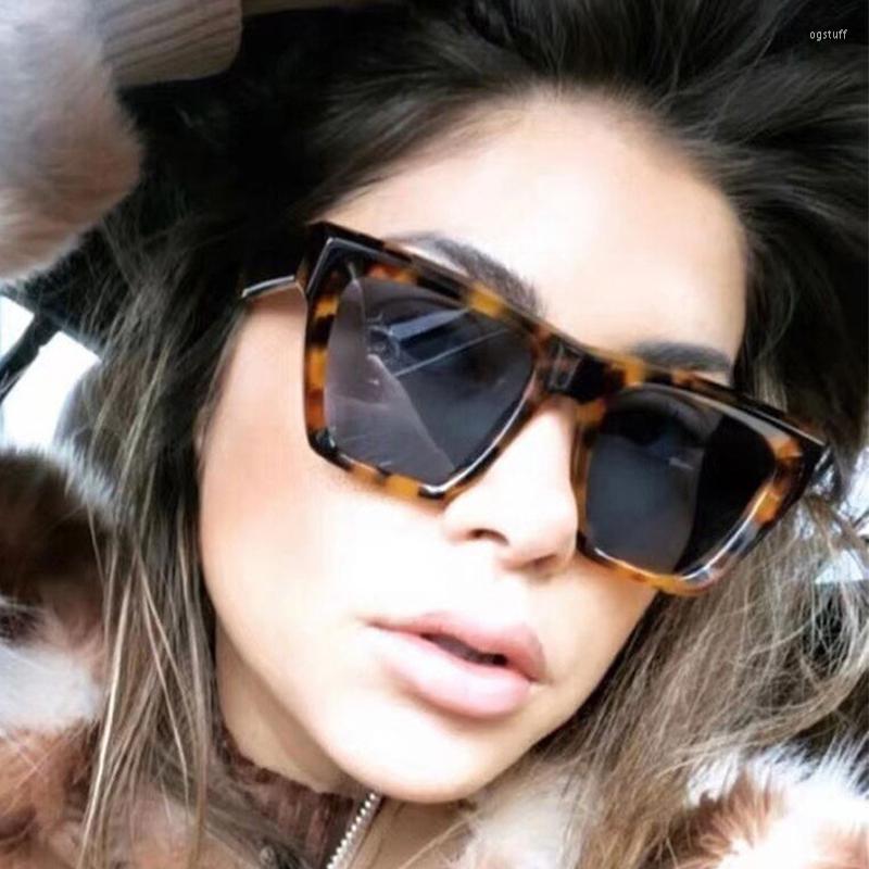 Sunglasses Square For Women Vintage Style Designer Fashion Leopard Plastic Female Big UV400 2022
Sunglasses Square For Women Vintage Style Designer Fashion Leopard Plastic Female Big UV400 2022