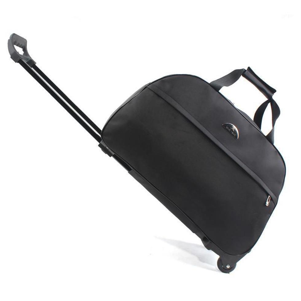 Duffel Bags Luggage Bag Travel Duffle Trolley Rolling Suitcase Women Men With Wheel Carry-On1294r
Duffel Bags Luggage Bag Travel Duffle Trolley Rolling Suitcase Women Men With Wheel Carry-On1294r