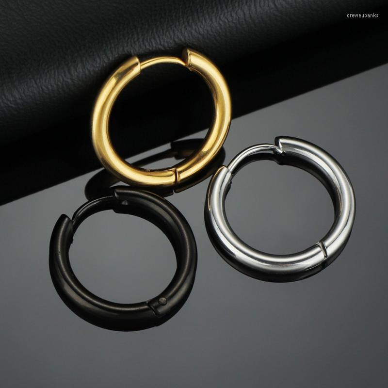Hoop & Huggie Pcs/set Women/Man Stainless Steel Small Hoops Earring Piercing Ear Cartilage Simple Circle Anti-allergic Buckle Black GoldHoop
Hoop & Huggie Pcs/set Women/Man Stainless Steel Small Hoops Earring Piercing Ear Cartilage Simple Circle Anti-allergic Buckle Black GoldHoop