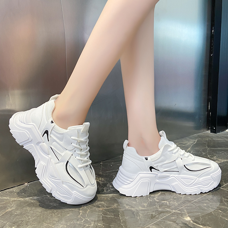 New versatile shoes fashion trend leisure sports size 35-40, Red