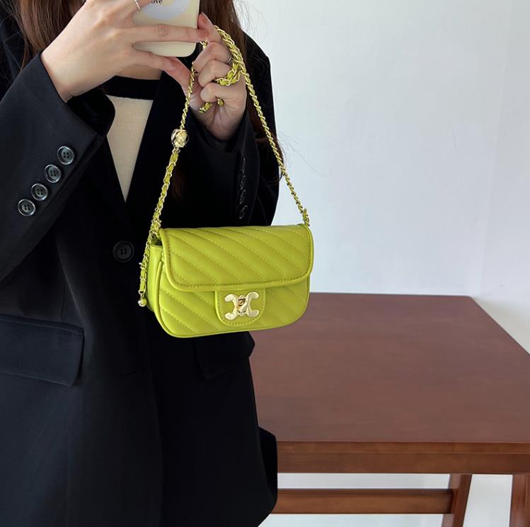 Lingge Chain Women's Bag Niche Design High-End Fashion Single-Shoulder Messenger Bags, White
Lingge Chain Women's Bag Niche Design High-End Fashion Single-Shoulder Messenger Bags, White