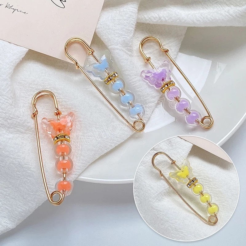 Crystal Beads Safety Pins Fashion Pants Waist Change Small Pin Fixed Clothes Clip For Scarf Coat Bag Garment Decoration Brooches
Crystal Beads Safety Pins Fashion Pants Waist Change Small Pin Fixed Clothes Clip For Scarf Coat Bag Garment Decoration Brooches