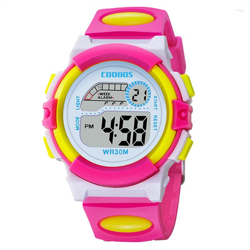 Wristwatches 100pcs/Lot Children's Watches Selling Kids Electronic Wristwatch Luminous Boys Girls Multifunctional Student Sports, Yellow
Wristwatches 100pcs/Lot Children's Watches Selling Kids Electronic Wristwatch Luminous Boys Girls Multifunctional Student Sports, Yellow