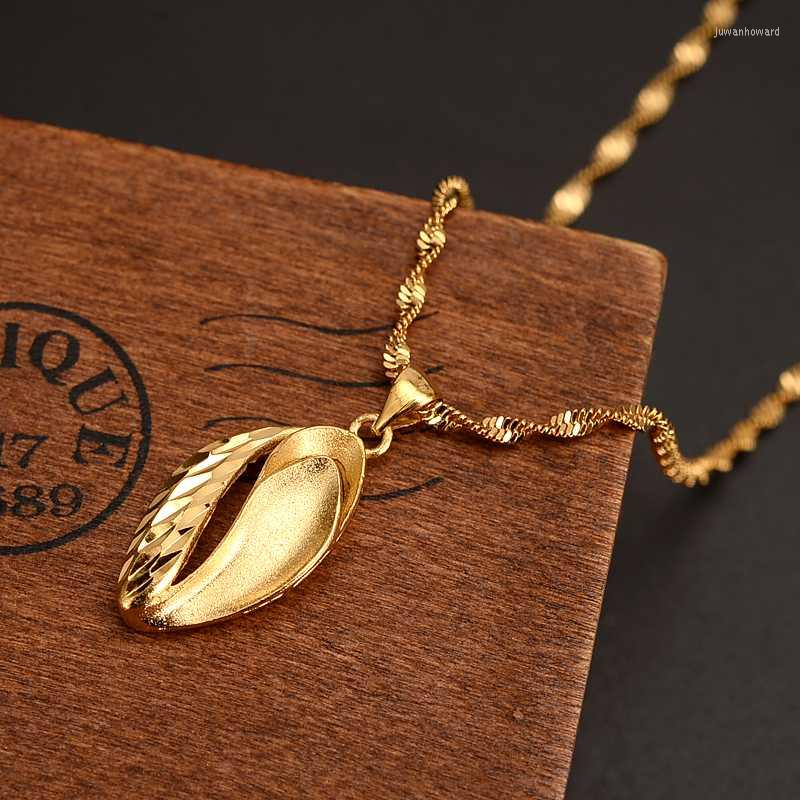 Pendant Necklaces Dubai Necklace Women Ethiopian 24 K Yellow Solid Fine Gold FINISH Jewelry Leaf Party Mother GiftsPendant
Pendant Necklaces Dubai Necklace Women Ethiopian 24 K Yellow Solid Fine Gold FINISH Jewelry Leaf Party Mother GiftsPendant