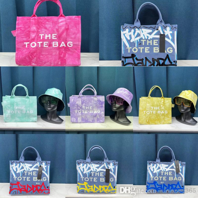 The Tote Bag Women Canvas Handbag Letterprint Bags Simple And Versatile One Shoulder Messenger Bag, Yellow letter
