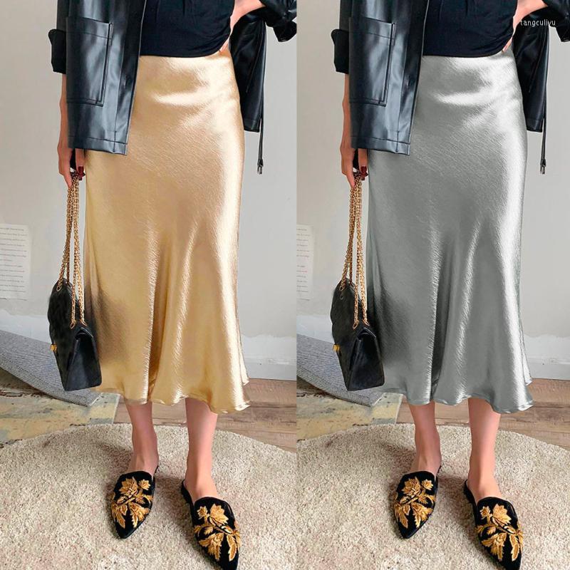 Skirts Vintage Long Solid Casual High Waist Pleated Smooth Skirt Polyester Regular Slim Fit Loose Elegant Famale, Ye
Skirts Vintage Long Solid Casual High Waist Pleated Smooth Skirt Polyester Regular Slim Fit Loose Elegant Famale, Ye
