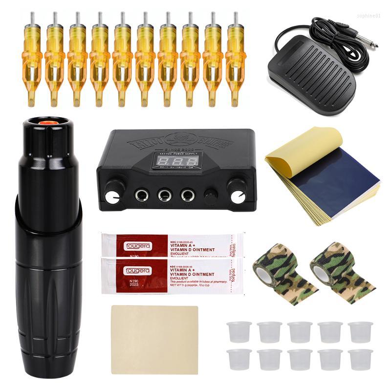 Tattoo Guns Kits Machine Pen Kit Power Supply Bank Low Vibration Permanent Makeup With RCA Cable Cartridge Needle Gun
Tattoo Guns Kits Machine Pen Kit Power Supply Bank Low Vibration Permanent Makeup With RCA Cable Cartridge Needle Gun