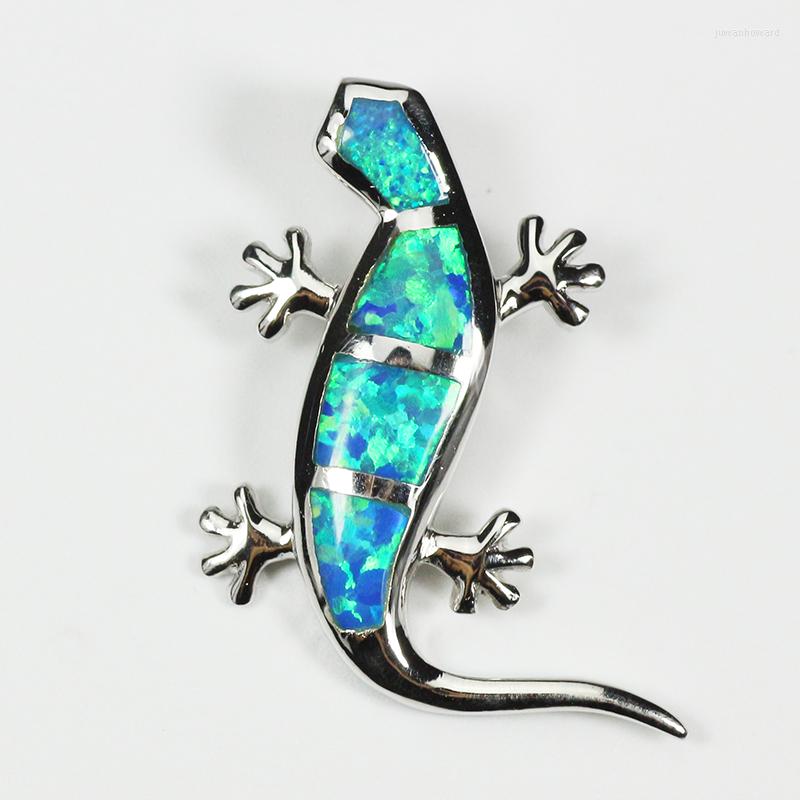 Pendant Necklaces Lizard Design Blue Opal Jewelry Fashion Necklace Pendants For WomenPendant
Pendant Necklaces Lizard Design Blue Opal Jewelry Fashion Necklace Pendants For WomenPendant