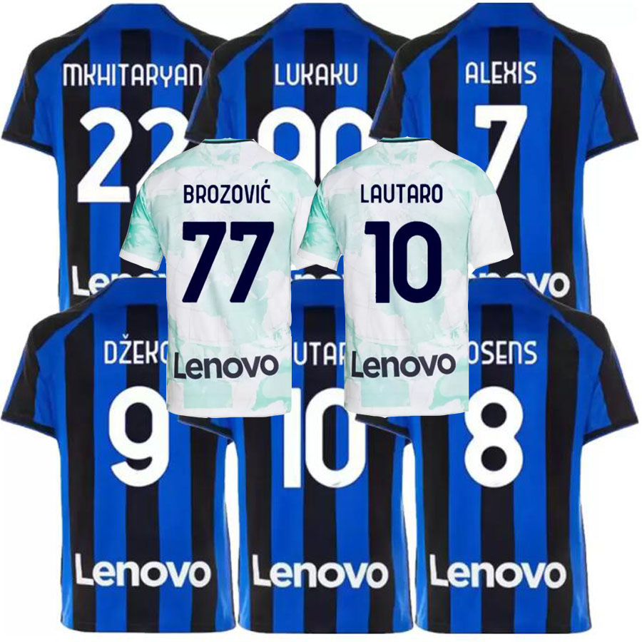 22 23 LUKAKU soccer jerseys BARELLA CORREA DZEKO GIROUD IBRAHIMOVIC LAUTARO THEO INTERS BRAHIM MILAN football shirt 2022 2023 home away uniforms men kids kit, Adult
22 23 LUKAKU soccer jerseys BARELLA CORREA DZEKO GIROUD IBRAHIMOVIC LAUTARO THEO INTERS BRAHIM MILAN football shirt 2022 2023 home away uniforms men kids kit, Adult