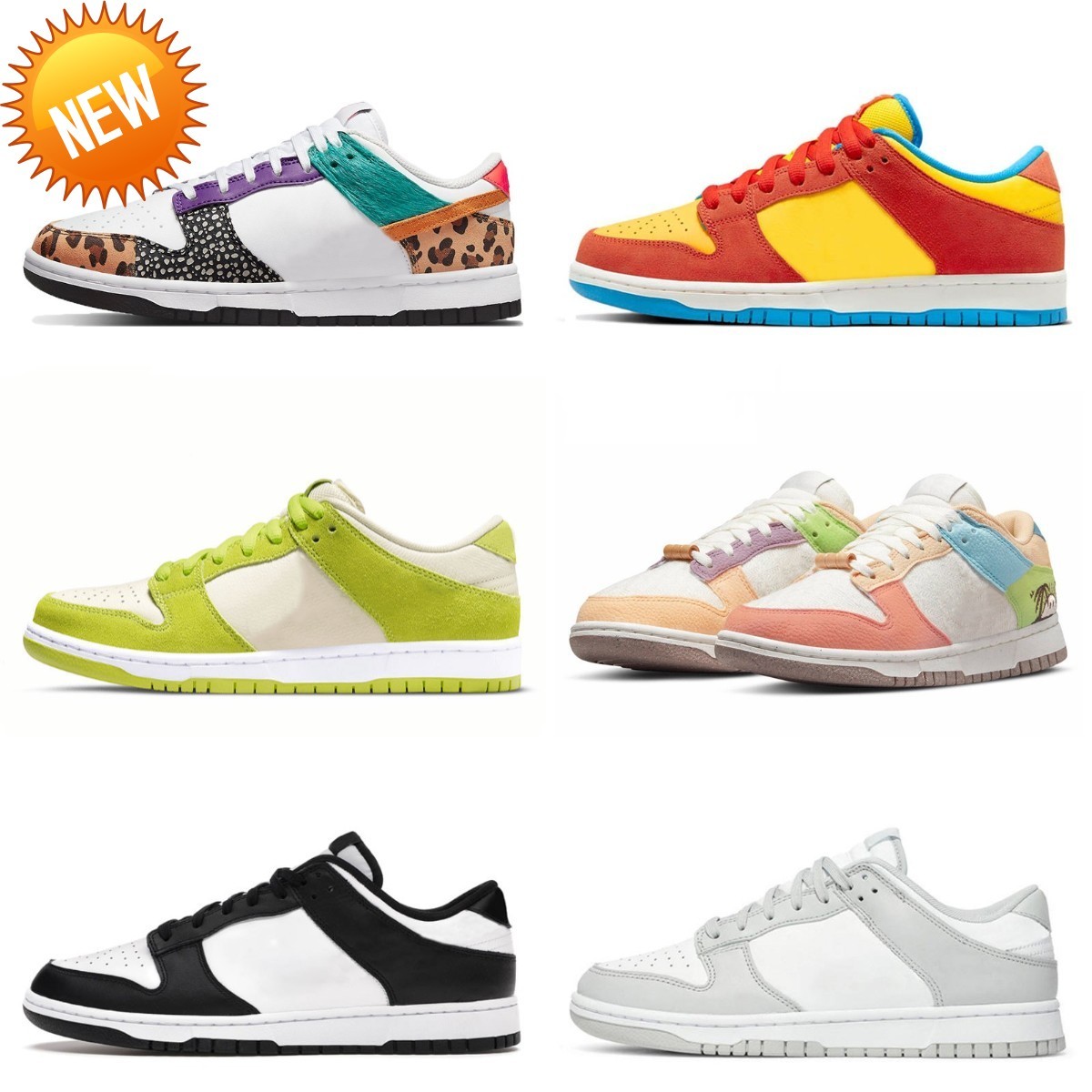 NEW Sandals Designers SB Casual Sports Shoes Animal DuNkS Paisley UNC Blue Stars Black Women Men White Trainers Union Low Green World Champ Sun Club, 36-45 court purple
NEW Sandals Designers SB Casual Sports Shoes Animal DuNkS Paisley UNC Blue Stars Black Women Men White Trainers Union Low Green World Champ Sun Club, 36-45 court purple