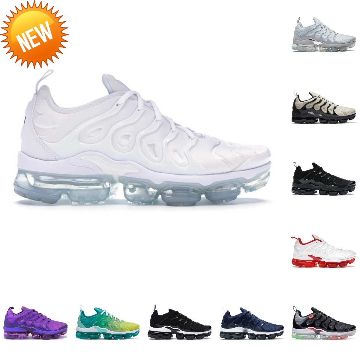 NEW Sandals Designers Tn Plus Men Women Running Sports Shoes Cushion Vapores USA Triple Black Red Blue Royal TNS Volt Griffey Lemon Lime Light Bone Wolf, Mens b06
NEW Sandals Designers Tn Plus Men Women Running Sports Shoes Cushion Vapores USA Triple Black Red Blue Royal TNS Volt Griffey Lemon Lime Light Bone Wolf, Mens b06