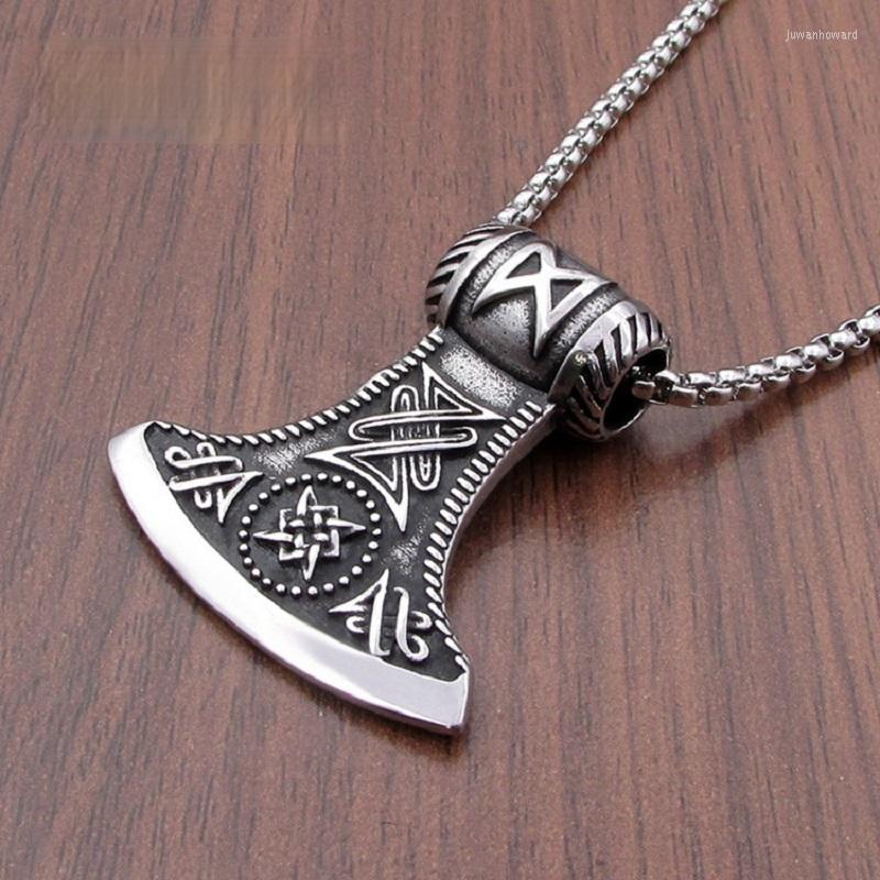 Pendant Necklaces Stainless Steel Axe Shaped Tibetan Silver Color Viking Punk Rock Hip Hop Party Accessories Retro JewelryPendant NecklacesP
Pendant Necklaces Stainless Steel Axe Shaped Tibetan Silver Color Viking Punk Rock Hip Hop Party Accessories Retro JewelryPendant NecklacesP