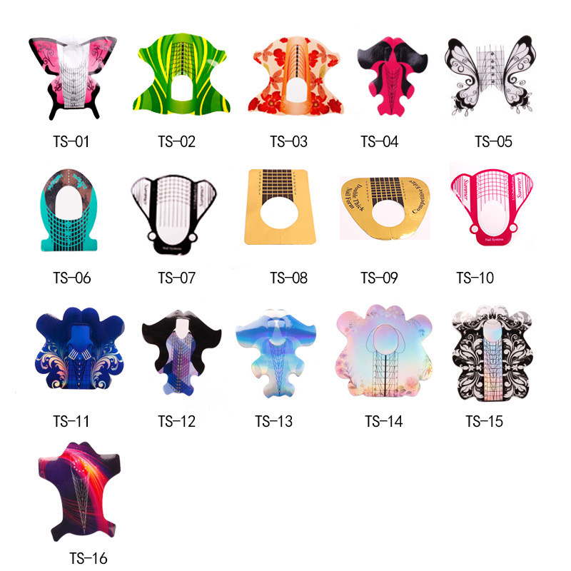100/500 Nail Forms Butterfly Shaped Nails Art Guide Form Sticker Acrylic UV Gel Tip Extension Golden Nail Paper Holder
100/500 Nail Forms Butterfly Shaped Nails Art Guide Form Sticker Acrylic UV Gel Tip Extension Golden Nail Paper Holder