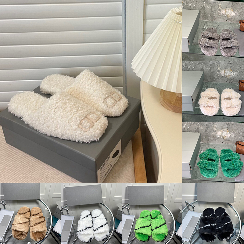 Autumn Furry Sandals Fashion Luxury Designer Slides For Women Ladies Fluffy Furry Fuzzy Slippers Platform Sandale Warm Winter Shoes Paris BB Flats Sliders
Autumn Furry Sandals Fashion Luxury Designer Slides For Women Ladies Fluffy Furry Fuzzy Slippers Platform Sandale Warm Winter Shoes Paris BB Flats Sliders