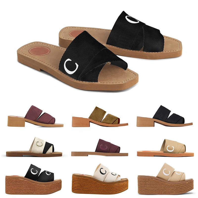 women canvas woody mules flat slippers designer slides in canvas balck white pink sail soft sandals mens ch fashion high heeled beach shoes luxurys 35-42, A24
women canvas woody mules flat slippers designer slides in canvas balck white pink sail soft sandals mens ch fashion high heeled beach shoes luxurys 35-42, A24