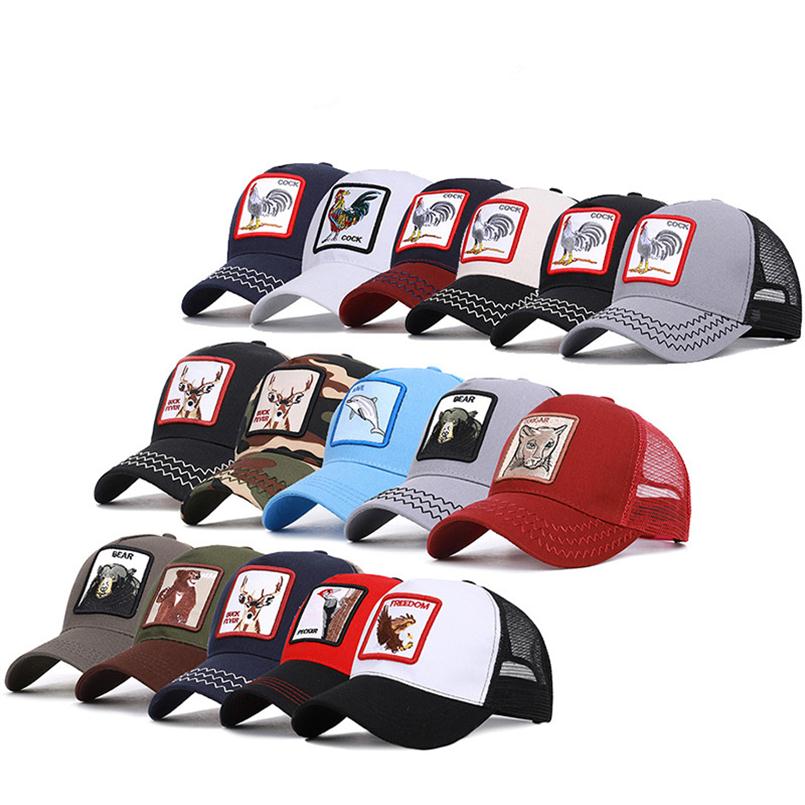 2022 Men's Animal Farm Snap Back Trucker Hat Wolf Mesh Snapback Cap Animals Embroidery Cock Baseball Caps Men Women Snapback Hip H318h, 12
2022 Men's Animal Farm Snap Back Trucker Hat Wolf Mesh Snapback Cap Animals Embroidery Cock Baseball Caps Men Women Snapback Hip H318h, 12