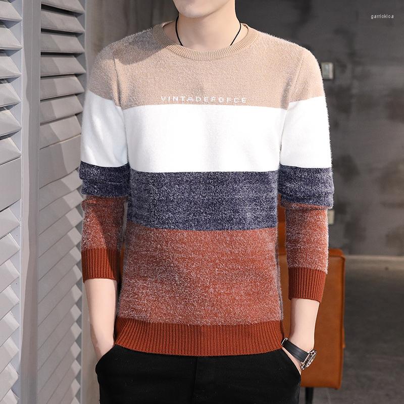 Men's Sweaters 2022 Men's Fashion Splicing Color Pullover Sweater Men Casial Long Sleeve Japan Style Clothing, Beige
Men's Sweaters 2022 Men's Fashion Splicing Color Pullover Sweater Men Casial Long Sleeve Japan Style Clothing, Beige