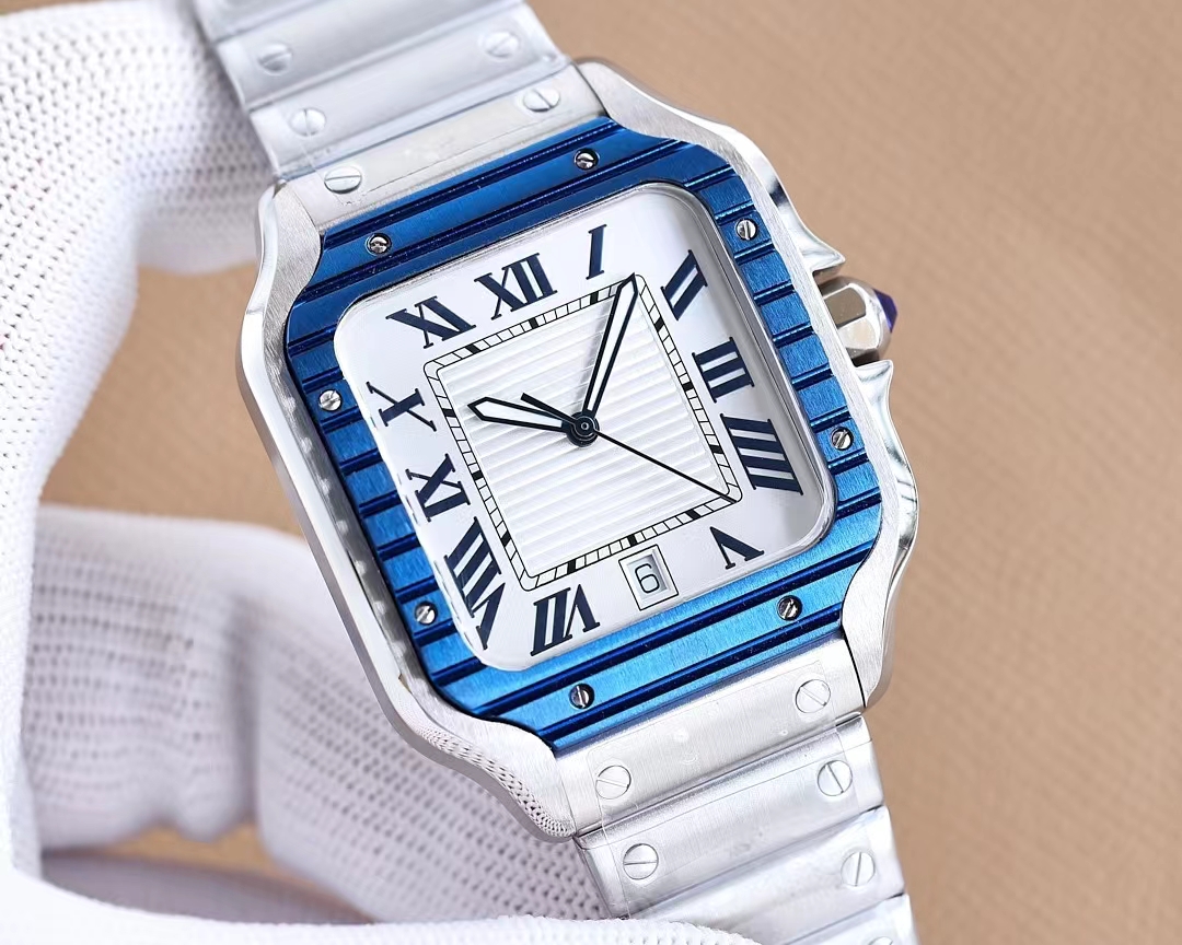 Men's Mechanical Watch Fully Automatic Winding Diameter 39.8mm Super High Quality Movement Sapphire Face Silver Square Watch
Men's Mechanical Watch Fully Automatic Winding Diameter 39.8mm Super High Quality Movement Sapphire Face Silver Square Watch