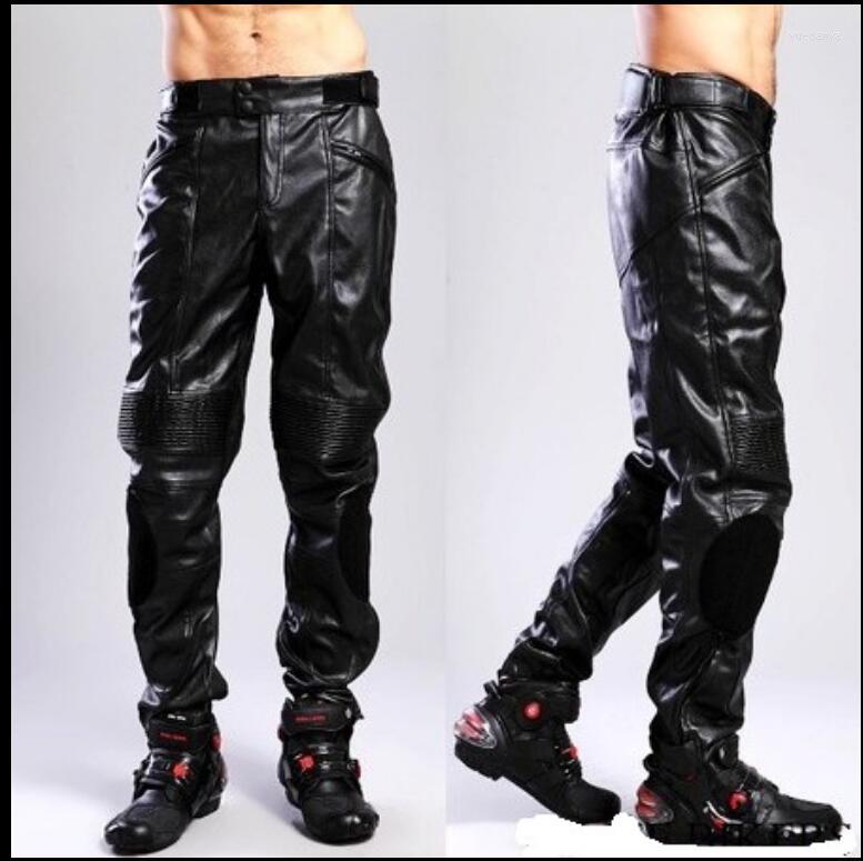 Men' Pants -3XL Men Brand Pu Leather Motorcycle Riding And Women Off- Waterproof Trousers, Black
Men' Pants -3XL Men Brand Pu Leather Motorcycle Riding And Women Off- Waterproof Trousers, Black