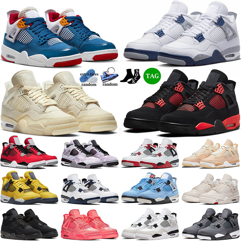 4 basketball shoes mens women jumpman 4s IV Messy Room Midnight Navy Jorden Red Thunder Off Sail University Blue Pink White J4 Sports Sneakers Trainers, A1
4 basketball shoes mens women jumpman 4s IV Messy Room Midnight Navy Jorden Red Thunder Off Sail University Blue Pink White J4 Sports Sneakers Trainers, A1