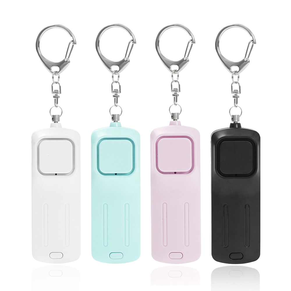 Self Defense Alarm Keychain 130dB for Kid Girl Elderly Personal Safety Scream Loud Emergency Security Protect Alert Rechargeable