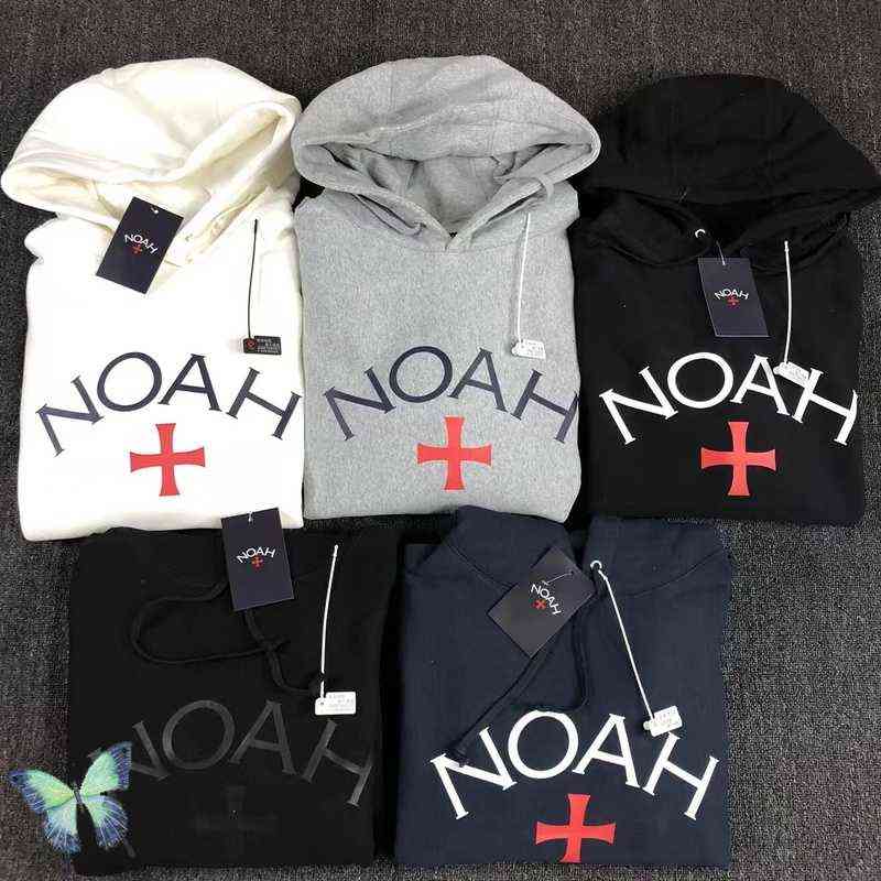 Men's Hoodies Sweatshirts Multi Color NOAH Cross High Quality Fleece Men Women Pullover Hoodie Sweatshirts T220825