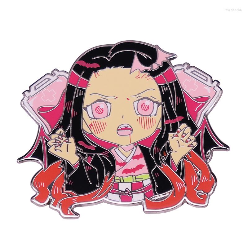 Brooches Kamado Nezuko Enamel Pin Anime Pins Badges On Backpack Cute Things Accessories For Jewelry Japanese Manga Year Gift
Brooches Kamado Nezuko Enamel Pin Anime Pins Badges On Backpack Cute Things Accessories For Jewelry Japanese Manga Year Gift