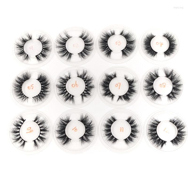 False Eyelashes Mink Lashes Wholesale Bulk 1 Pairs Soft Fluffy Messy Natural Makeup
