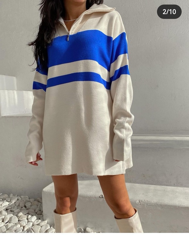 Women's Hoodies Sweatshirts Striped Pullover Sweater French Style Female Jumper Oversize Lazy Oaf Turndown Collar Knitted Plus Size Autumn Spring