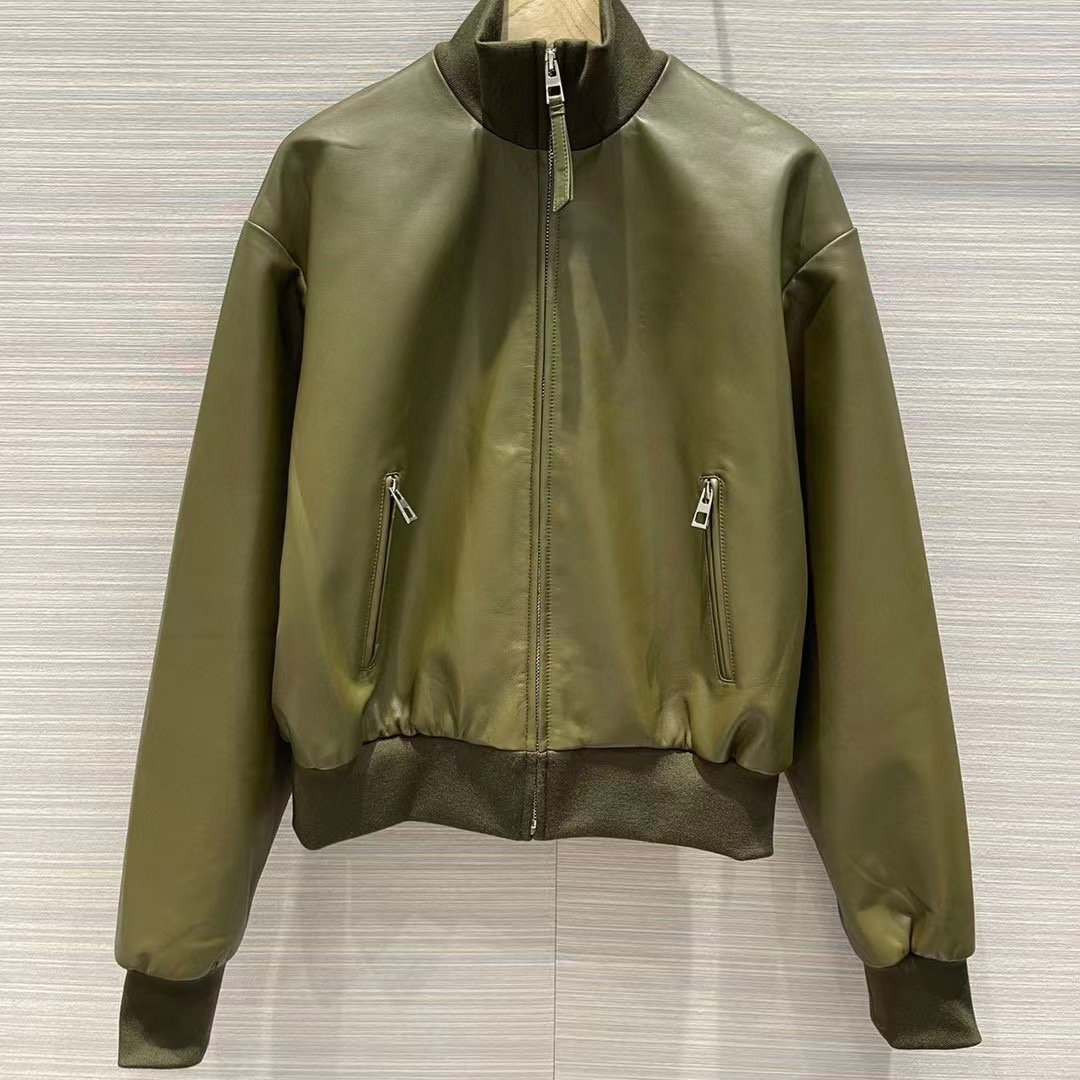 Women's Leather & Faux Leather Designer High-End Autumn Winter Genuine Jackets Coat Letter Sheepskin Overcoat Outwear, Black
Women's Leather & Faux Leather Designer High-End Autumn Winter Genuine Jackets Coat Letter Sheepskin Overcoat Outwear, Black