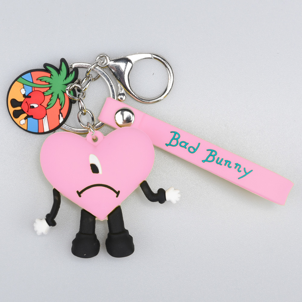 New Designer Pvc Croc Charms 3d Bad Bunny Keychain Ready to Ship Wholesale for decoration
New Designer Pvc Croc Charms 3d Bad Bunny Keychain Ready to Ship Wholesale for decoration