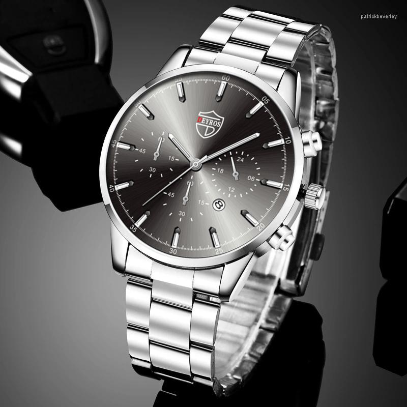 Wristwatches Mens Watches Fashion Stainless Steel Quartz Wrist Watch Calendar Luminous Clock Men Business Casual Reloj Hombre, Leather black gold
Wristwatches Mens Watches Fashion Stainless Steel Quartz Wrist Watch Calendar Luminous Clock Men Business Casual Reloj Hombre, Leather black gold