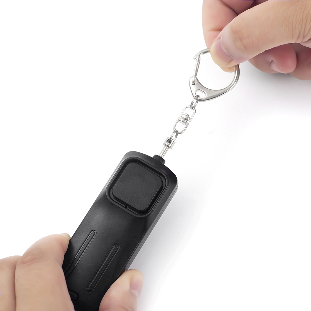 Self Defense Alarm Keychain 130dB for Kid Girl Elderly Personal Safety Scream Loud Emergency Security Protect Alert Rechargeable