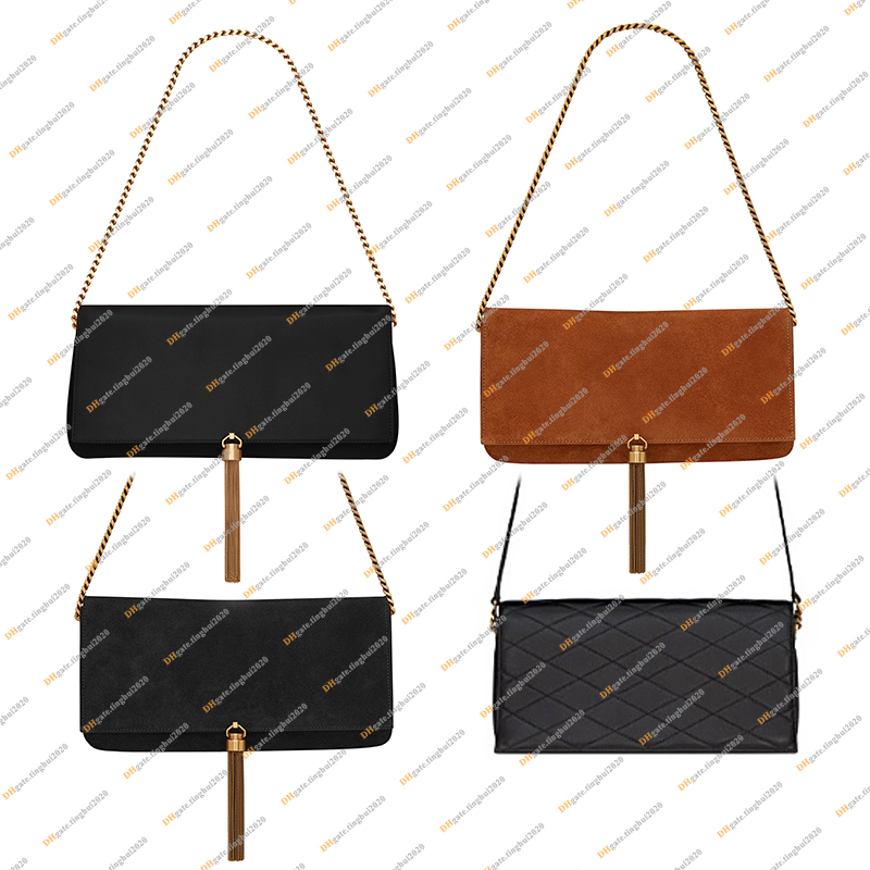 Ladies Fashion Designe Luxury KATE Chain Bag Tassel Suede Shoulder Bag Crossbody TOTE Handbags High Quality TOP 5A 604276 676628 Pouch Purse, Leather black 1/ with dust bag
Ladies Fashion Designe Luxury KATE Chain Bag Tassel Suede Shoulder Bag Crossbody TOTE Handbags High Quality TOP 5A 604276 676628 Pouch Purse, Leather black 1/ with dust bag