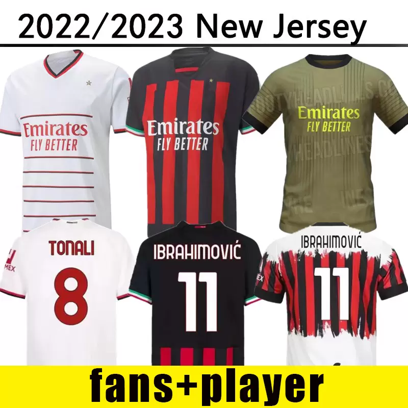 Top2022 2023 IBRAHIMOVIC fans player version soccer jerseys 4TH jersey PAQUETA ROMAGNOLI BRAHIM 22 23 THEO MILAN football shirt HERNANDEZ maillot DIAZ Ac Milans, Contrast color
Top2022 2023 IBRAHIMOVIC fans player version soccer jerseys 4TH jersey PAQUETA ROMAGNOLI BRAHIM 22 23 THEO MILAN football shirt HERNANDEZ maillot DIAZ Ac Milans, Contrast color