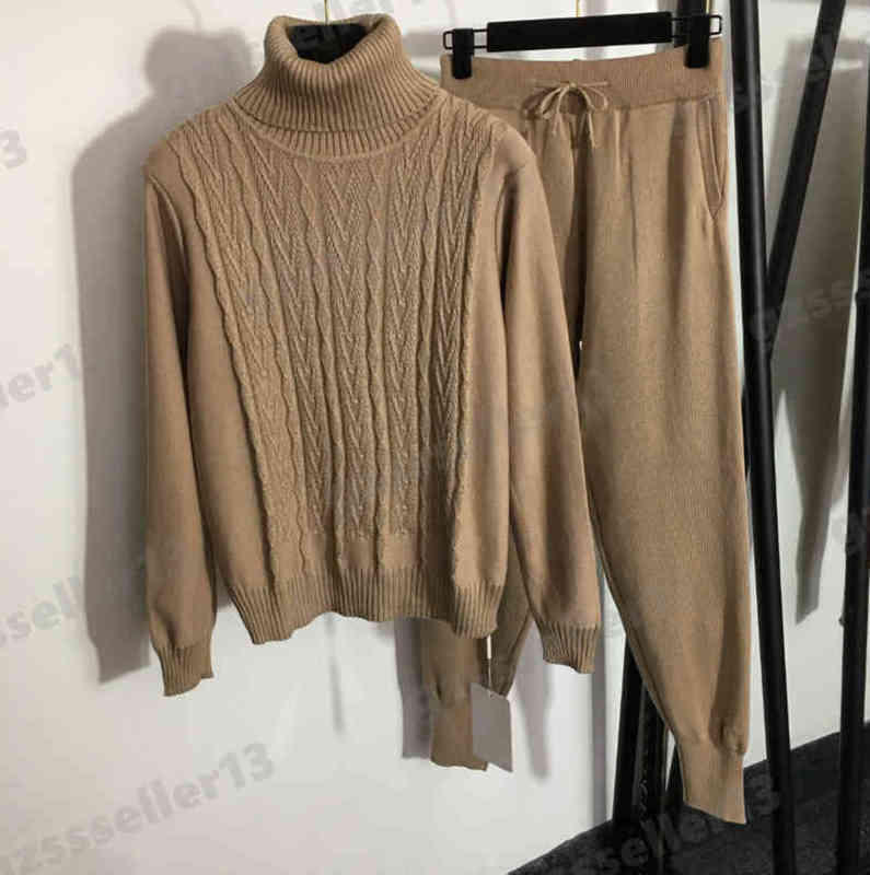 Womens Designer Tracksuits Fashion Brand Sweater Pants Suit Autumn Winter Thick Warm Sports Suit Two Piece Women Sets 0912
Womens Designer Tracksuits Fashion Brand Sweater Pants Suit Autumn Winter Thick Warm Sports Suit Two Piece Women Sets 0912