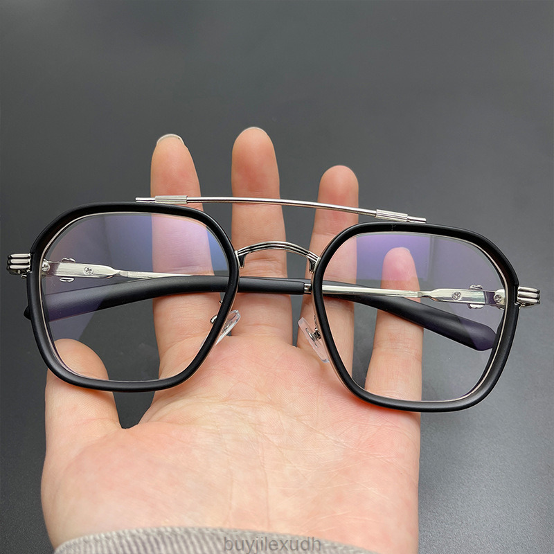 Luxury Brand Ch Sunglasses Frames Cross New Fashion Star Eyeglass Double Beam Large Men's Glasses Anti Blue Light Flat Eye Protection Horseshoe Sanskrit 9w4z
Luxury Brand Ch Sunglasses Frames Cross New Fashion Star Eyeglass Double Beam Large Men's Glasses Anti Blue Light Flat Eye Protection Horseshoe Sanskrit 9w4z