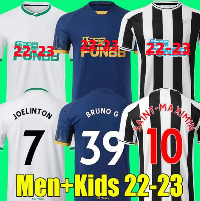 BRUNO G. WILSON 22 23 Soccer Jersey SHELVEY ALMIRON WOOD NUFC 2022 2023 home away 3rd TRIPPIER Football Shirt MAXIMIN Men kit Kids
BRUNO G. WILSON 22 23 Soccer Jersey SHELVEY ALMIRON WOOD NUFC 2022 2023 home away 3rd TRIPPIER Football Shirt MAXIMIN Men kit Kids