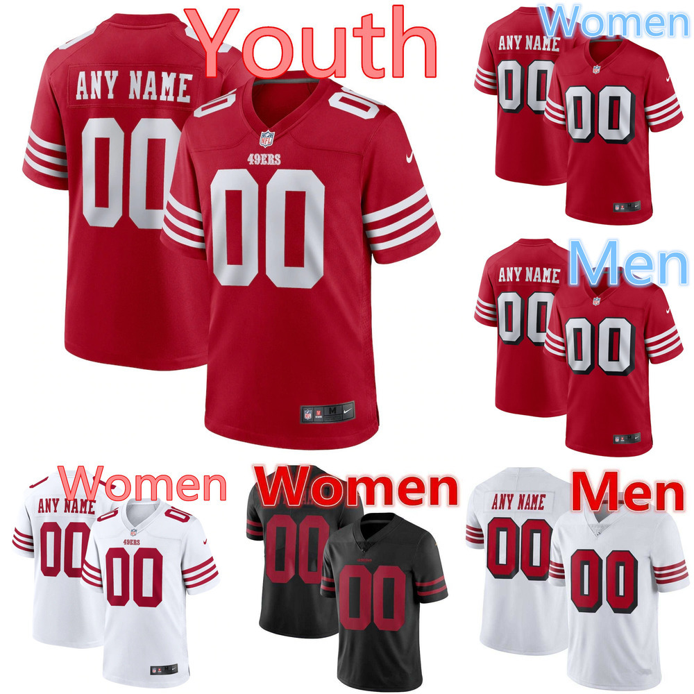 custom Football Jerseys men San Francisco''49ers''5 Trey Lance 85 George Kittle 97 Nick Bosa 99 Javon Kinlaw 44 Kyle Juszczyk 42 Ronnie Lott, Color
custom Football Jerseys men San Francisco''49ers''5 Trey Lance 85 George Kittle 97 Nick Bosa 99 Javon Kinlaw 44 Kyle Juszczyk 42 Ronnie Lott, Color