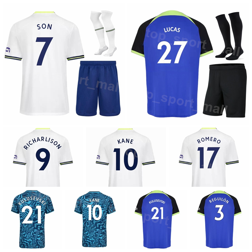 22-23 FC Man Youth Soccer 7 Son Heung-Min Jersey Set 10 Harry Kane 27 Lucas Moura 15 Eric Dier 14 Ivan Perisic 5 Pierre-Emile Hojbjerg Football Shirt Kits Blue White ReCi, Kids
22-23 FC Man Youth Soccer 7 Son Heung-Min Jersey Set 10 Harry Kane 27 Lucas Moura 15 Eric Dier 14 Ivan Perisic 5 Pierre-Emile Hojbjerg Football Shirt Kits Blue White ReCi, Kids